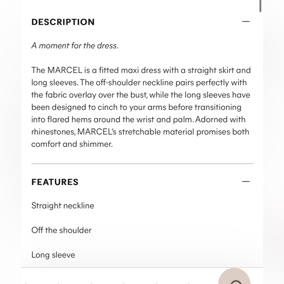 Meshki Marcel Off Shoulder Diamante Maxi Dress- Nude jeweled embellished diamond - Picture 13 of 14